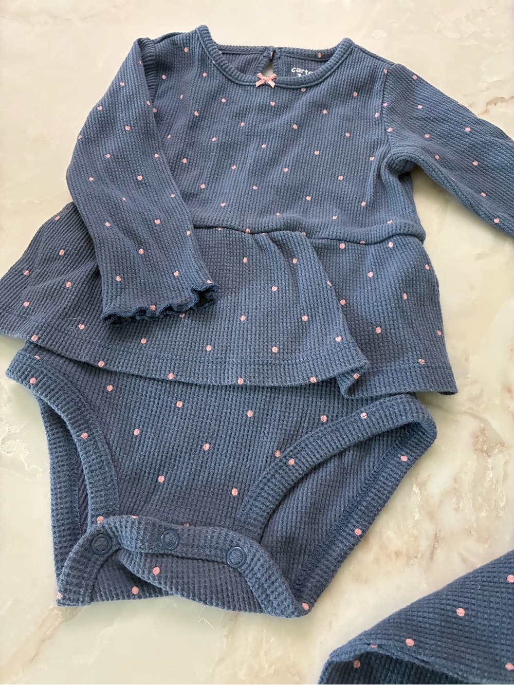 Carter’s Waffle Knit Set - Picture 2 of 4